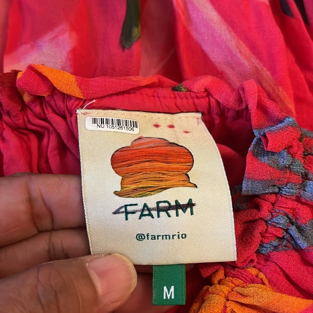 Farm Rio

Mixed Fruits Ocean Tiered Midi-Dress - Picture 13 of 13